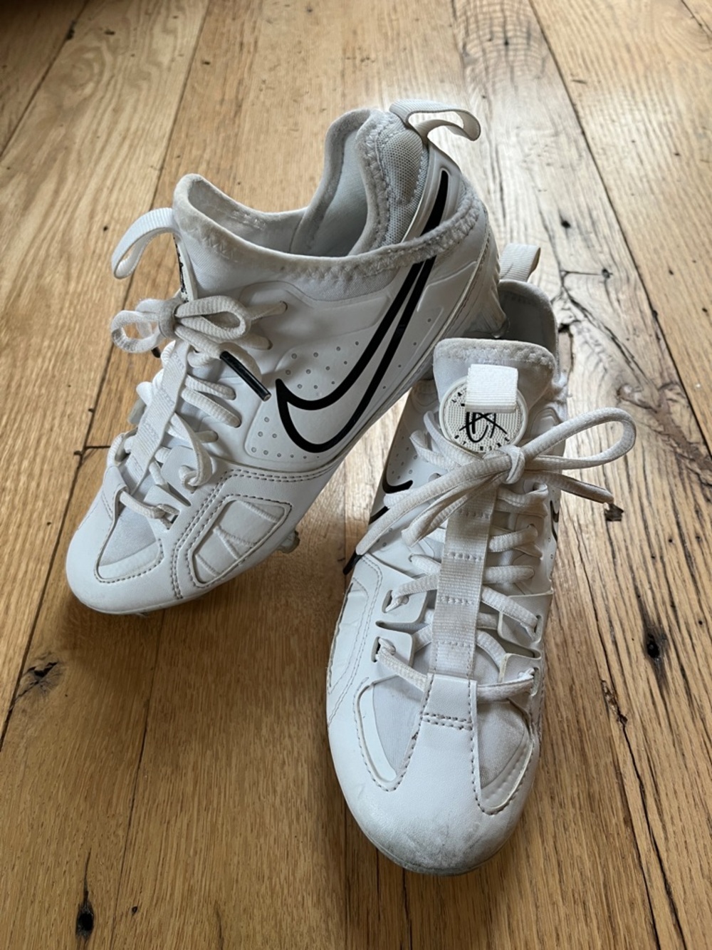 Nike White Lacrosse Cleats